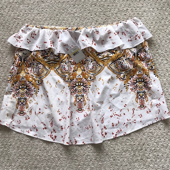 Strapless Ruffle Top - Picture 2 of 2